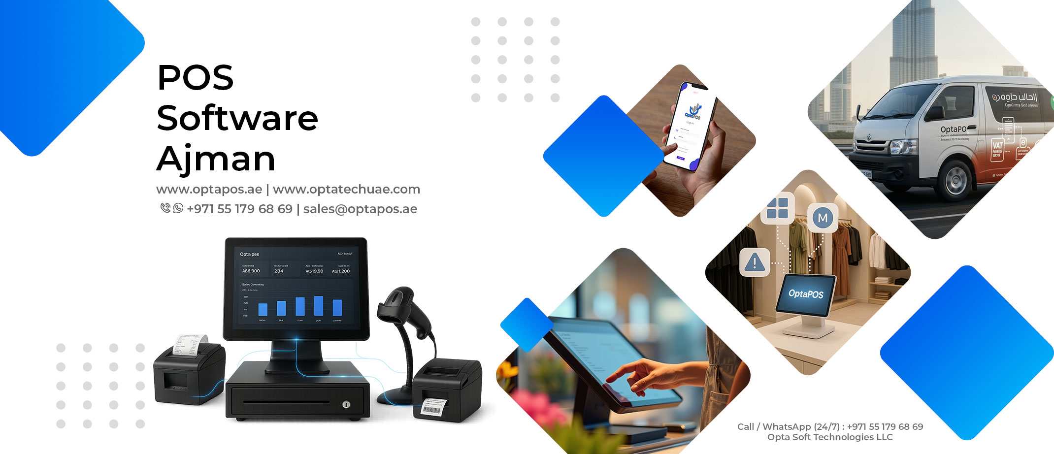 OptaPOS cloud POS software for Ajman retailers