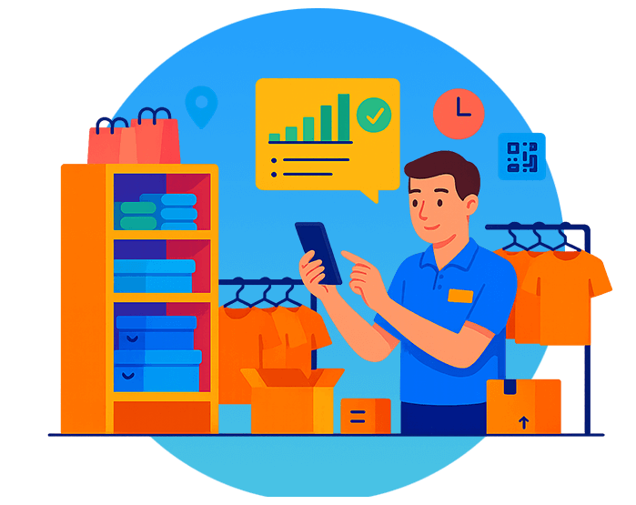 OptaPOS inventory management screen