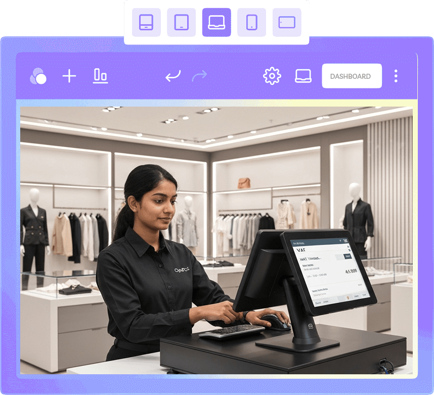 OptaPOS Apparel Store point of sale software in UAE