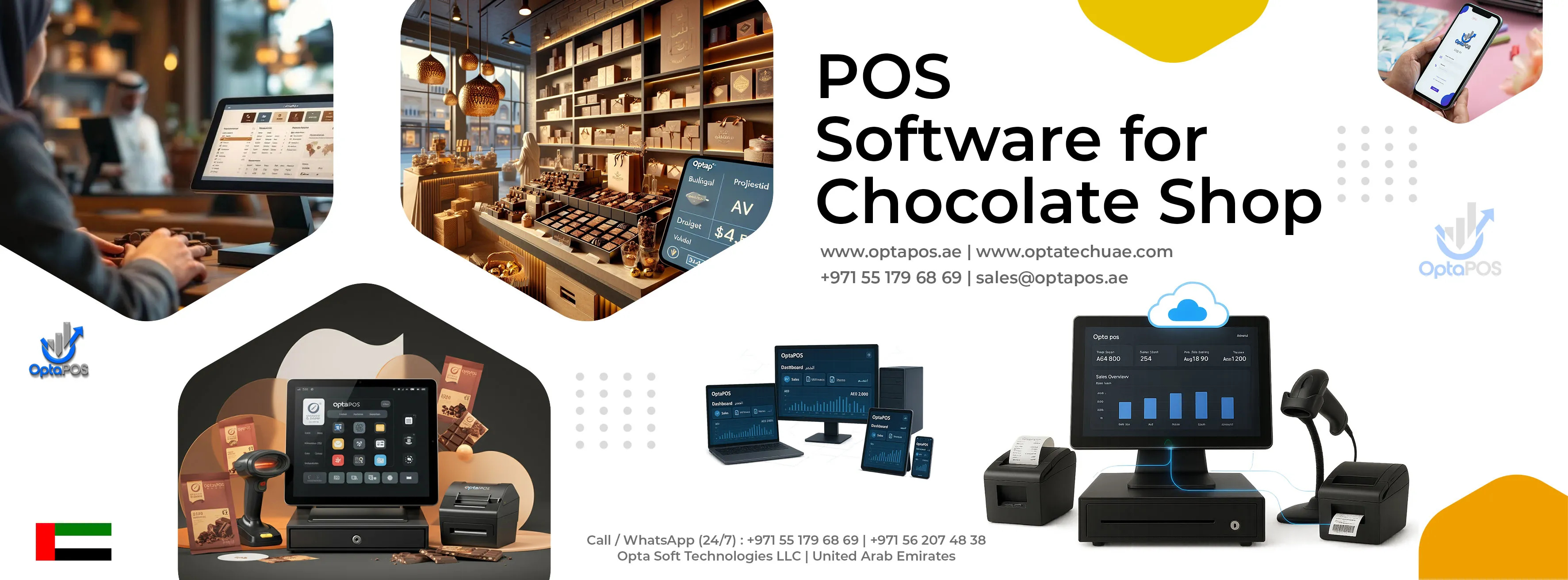POS software for Chocolate Shop in UAE