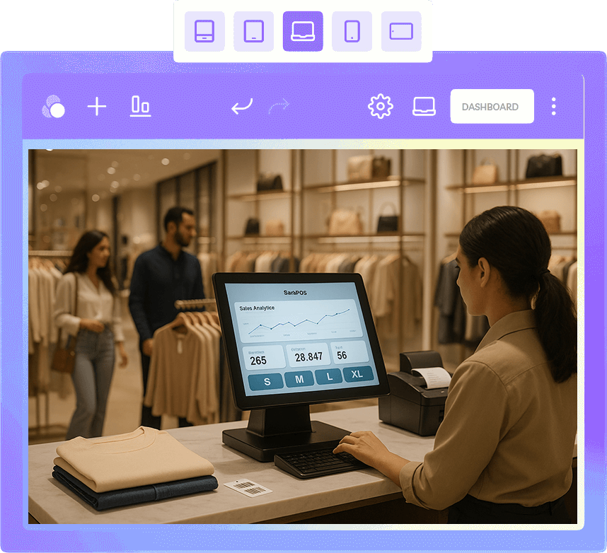 OptaPOS Clothing Store point of sale software in UAE