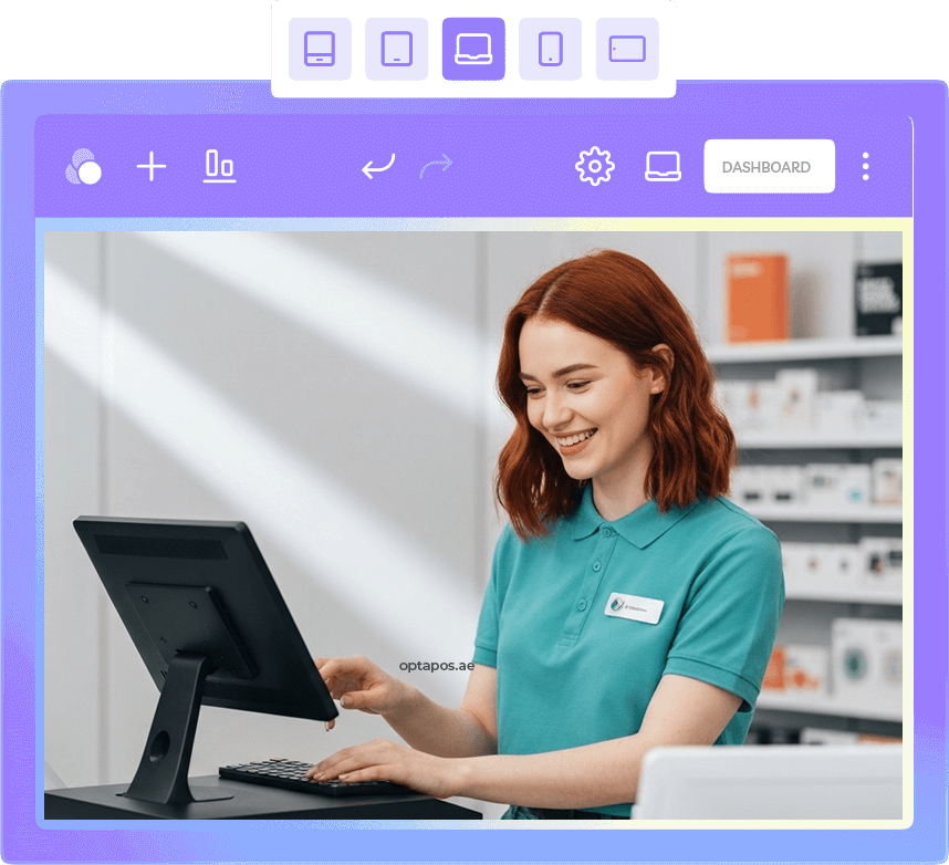 OptaPOS Electronics Shop point of sale software in UAE