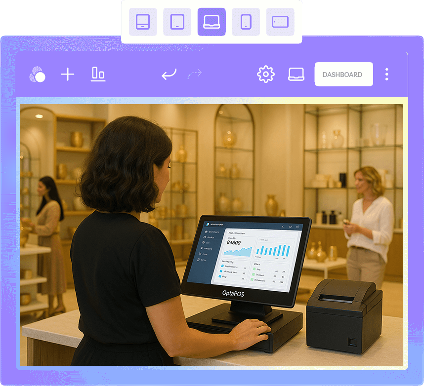 OptaPOS Fancy Store point of sale software in UAE