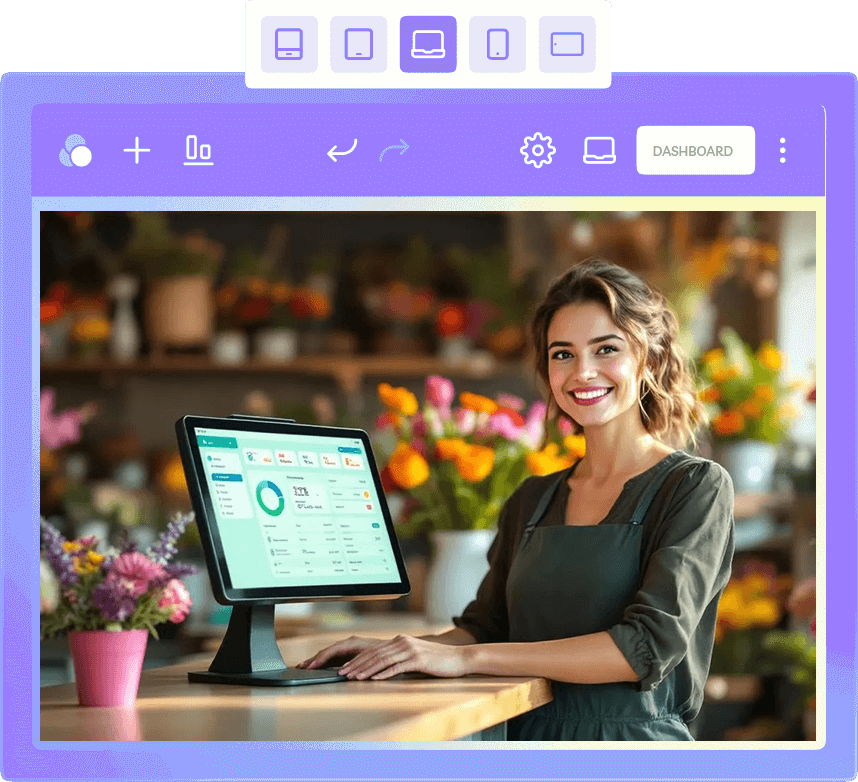 OptaPOS Flower Shop point of sale software in UAE