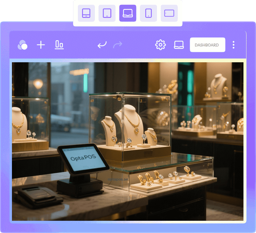 OptaPOS Jewellery Shop point of sale software in UAE