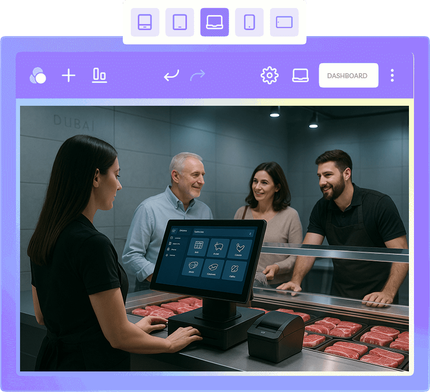 OptaPOS Meat Shop point of sale software in UAE