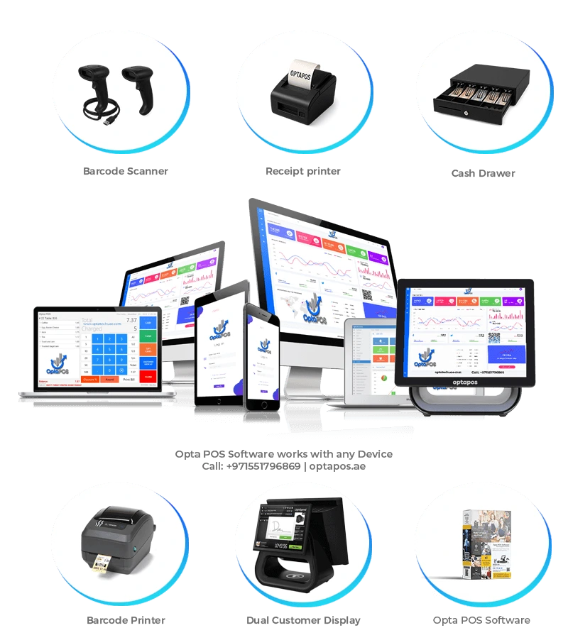 POS hardware for Mobile Shop in UAE