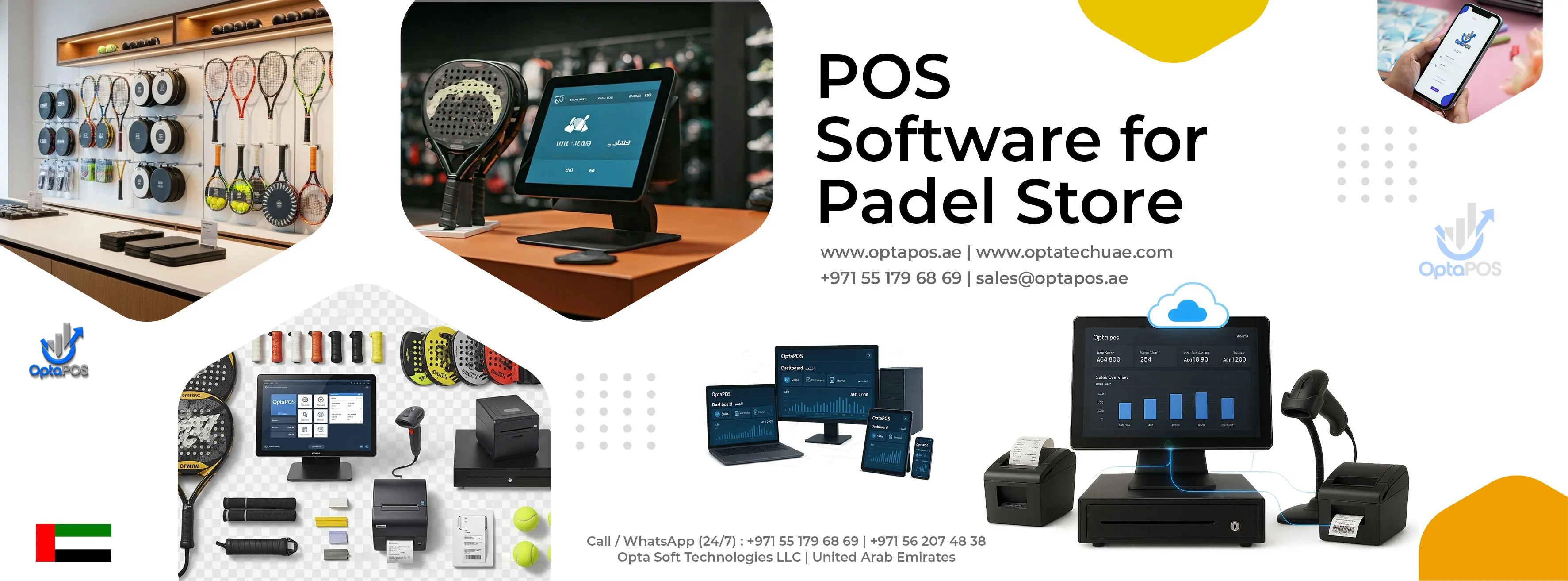 POS software for Padel Store in UAE