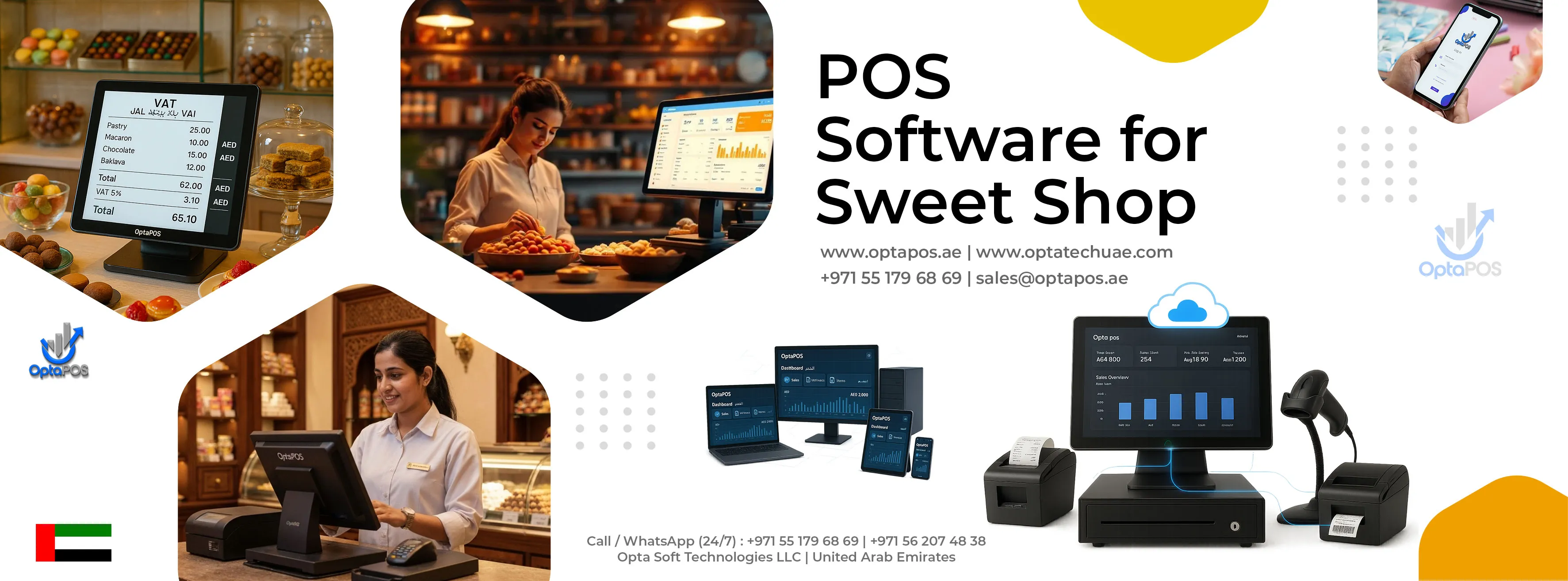 POS software for Sweet Shop in UAE